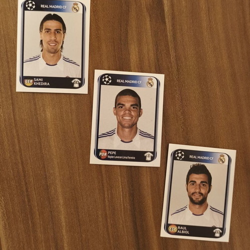 Panini Real Madrid UEFA Champions League 2010-2011 stickers brand new
