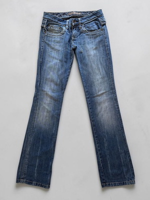 Staff Jeans & Co slim bootcut jeans medium blue wash used