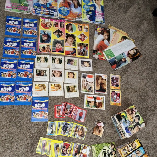 Rebelde Way Collection used with cards, stickers, magazines, DVDs