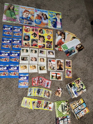 Rebelde Way Collection used with cards, stickers, magazines, DVDs