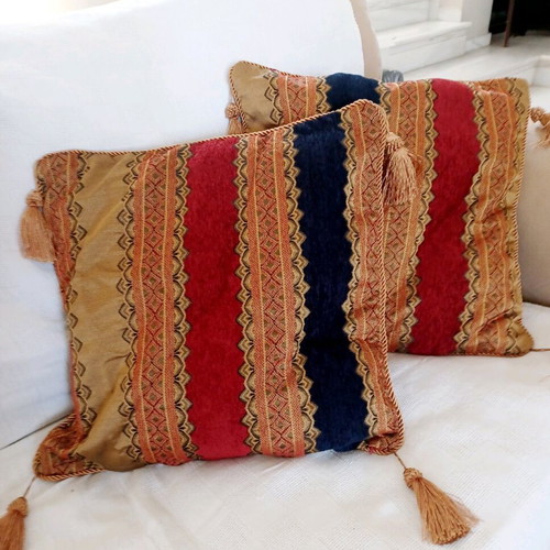 Cushion covers new for 50×50 sofa pillows, set of 3 pieces