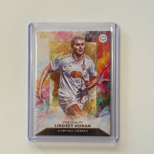 Lindsey Horan 2023-24 Topps Inception UEFA Star Quality #47 new