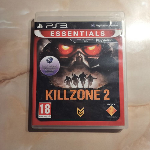Killzone 2 PS3 game used with manual