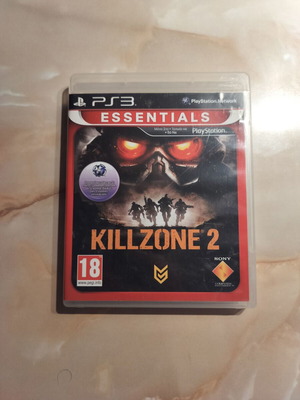 Killzone 2 PS3 game used with manual