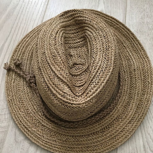 Stamion Panama Hat Made in Greece like new, brown