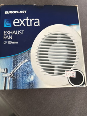 Europlast Extra Exhaust Fan for Bathroom new