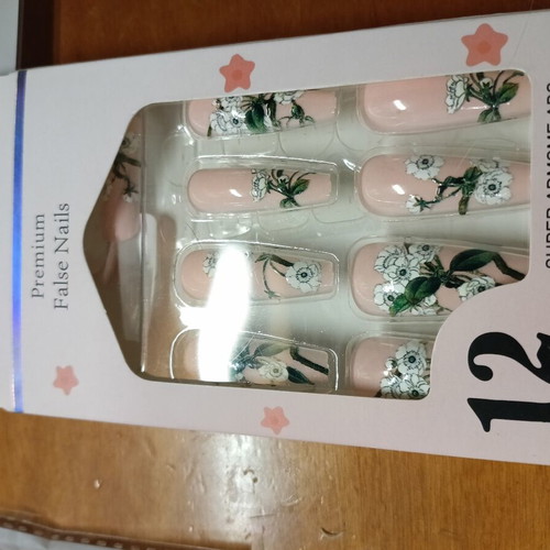 Nail sets, pack of 6, assorted designs