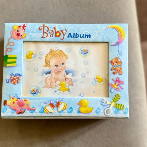 Baby photo album for boy new