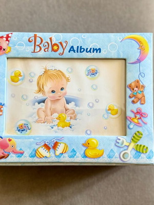 Baby photo album for boy new