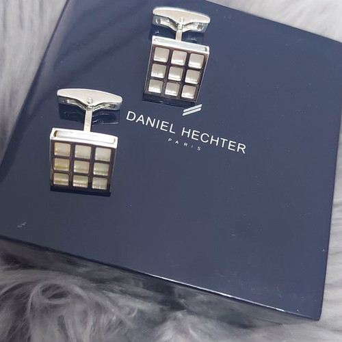 Daniel Hechter Men's Cufflinks with Mother of Pearl New