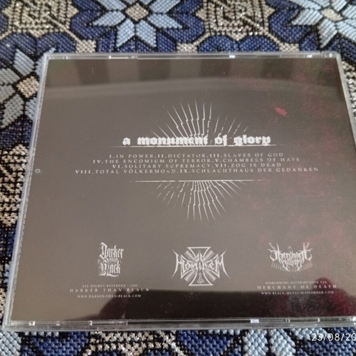 Ad Hominem Splicase CD, Darker Than Black Records, metal