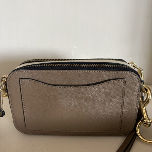 Marc Jacobs The Snapshot shoulder bag, grey beige
