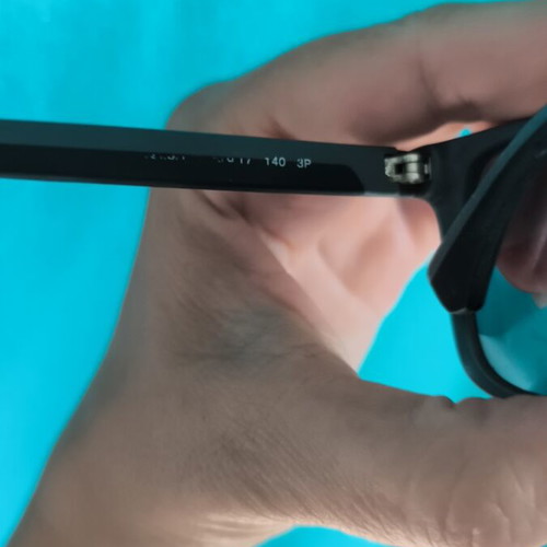 Emporio Armani glasses frame, black and grey