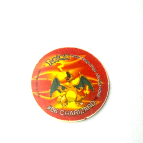 Pokemon tazos tags #06 Charizard used