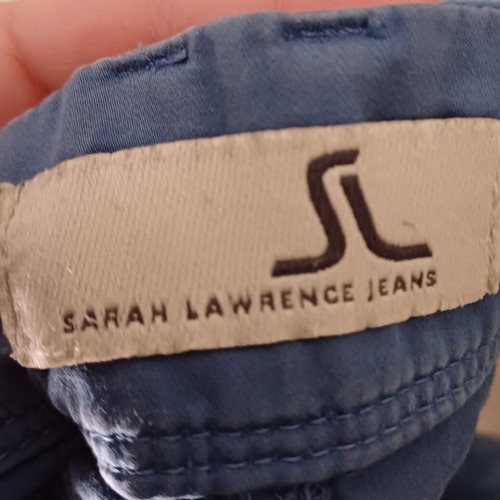 Sarah Lawrence jeans long blue women's pants used, size L