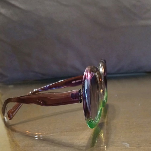 Women's glasses with multicolored frame new