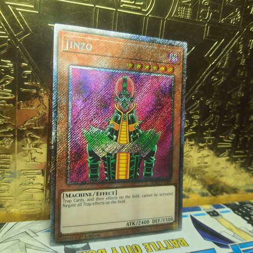 Yu-Gi-Oh! Jinzo card near mint