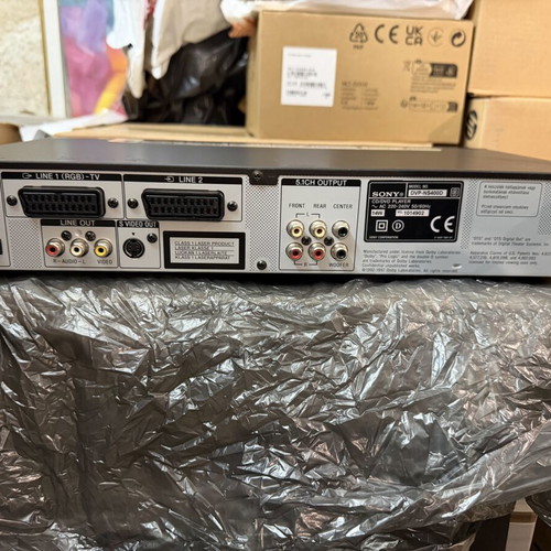 Sony DVP-NS400D DVD Player used with remote control