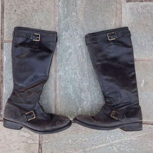 Tommy Hilfiger women's leather boots size 36 used, black