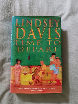 Time to Depart Lindsey Davis book like new