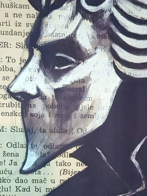 Ghost Ghoul A4 poster