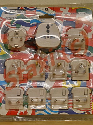 VOLA Universal Travel Adaptor нов 110V <---> 220V