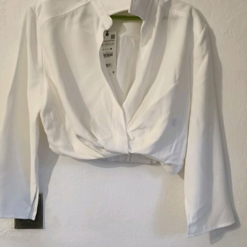 Zara top and skirt new, white set