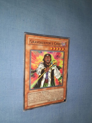 Yu Gi Oh Gravekeeper's Chief κάρτα καινούργια Super Rare Pharaonic Guardian