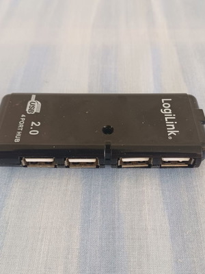LogiLink USB Hub UH0001A 4 θυρών USB 2.0 μεταχειρισμένο με σύνδεση USB-A