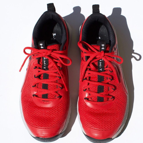 Under Armour Charged Commit TR 3 sneakers like new, red, size 42