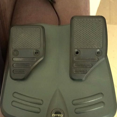 Joytech Nitro Racing Wheel & Pedals for Xbox 360 like new