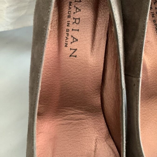 Marian suede pumps new, khaki/gray, size 39