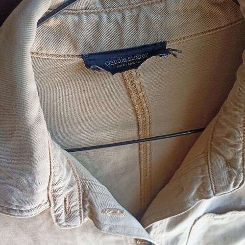 Claudia Strater shirt like new, size M, beige and brown