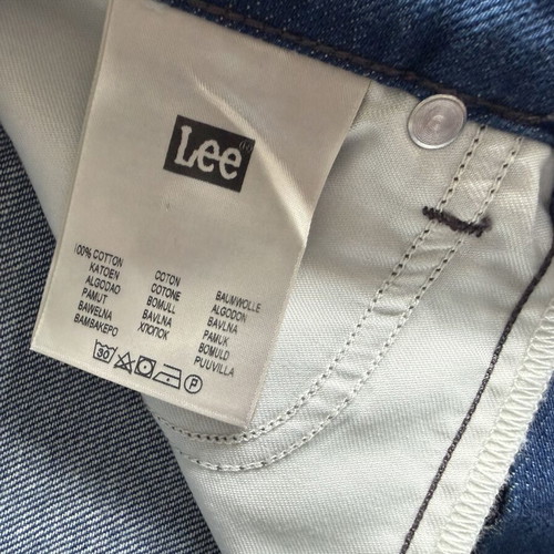 Lee Loose Mom Jeans, size 27, dark blue