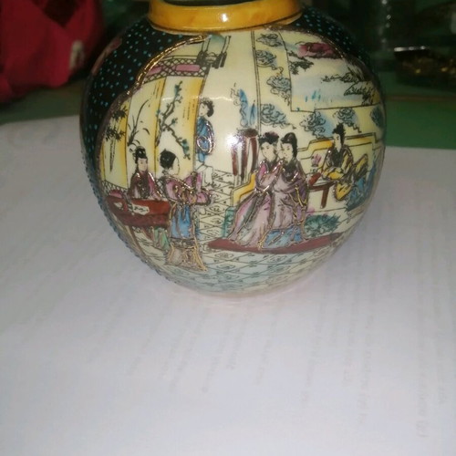 Βάζο vintage SATSUMA σαν καινούργιο, 10 εκ διάμετρο και 10 εκ ύψος