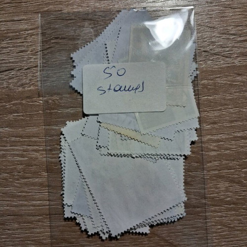 various Greek stamps sealed in euro 50 pieces