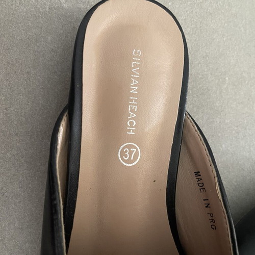 Silvian Heach black mules used, size 37