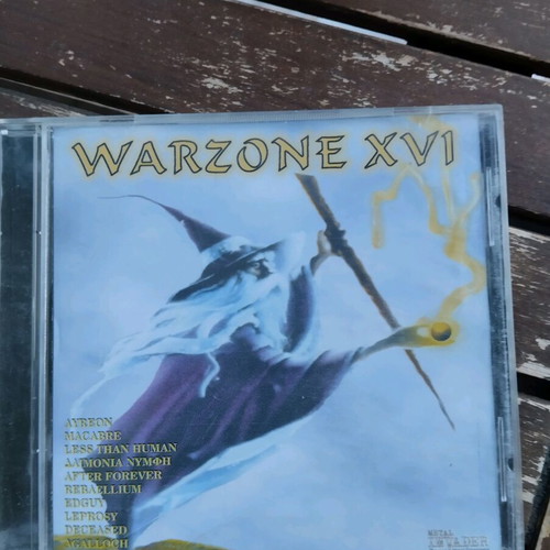 Warzone CD like new, metal