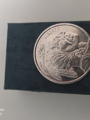 Liberty India Head Buffalo 1oz Ασήμι .999 Καινούριο
