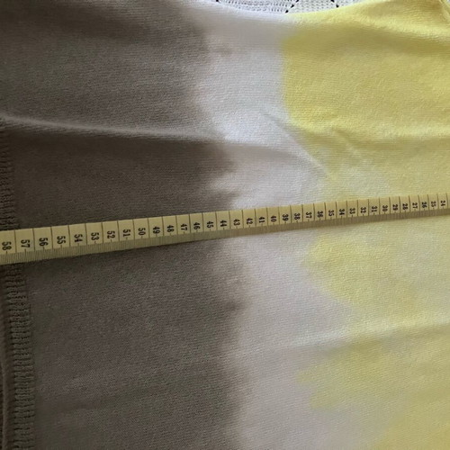 Trussardi knitted top like new, gray and yellow, size M