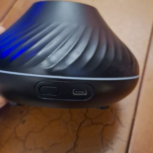Essential oil diffuser with flame effect and light like new
