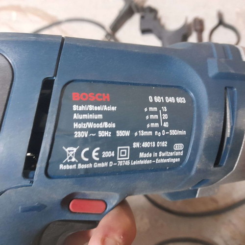 Bosch GBM 13 HRE Professional drill 550W like new with key
