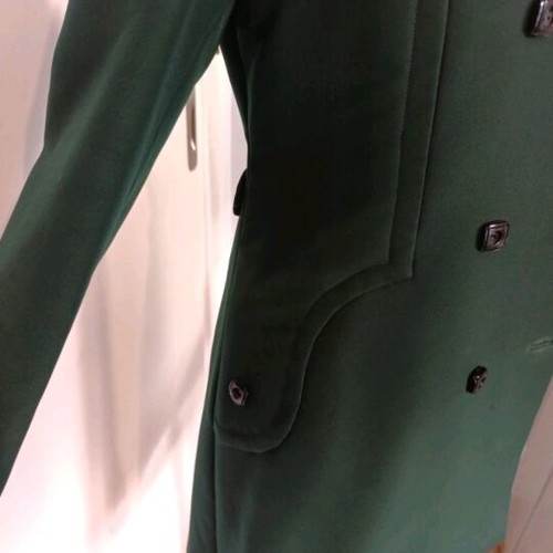 Authentic vintage green coat like new, size S