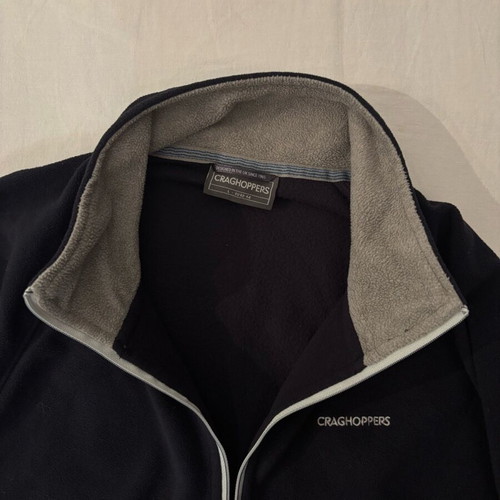 Craghoppers black quarter zip fleece like new