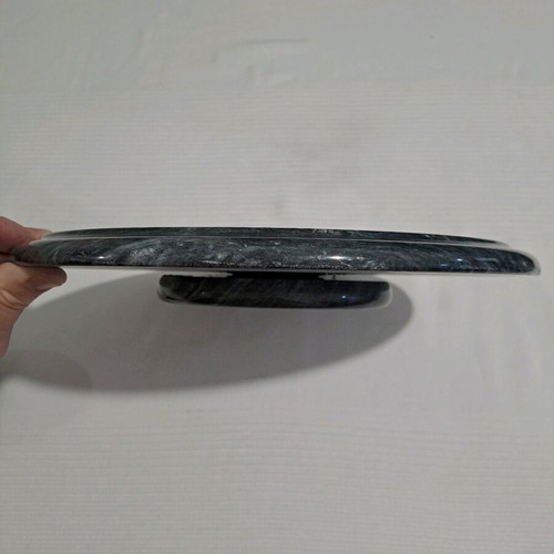 Marble rotating serving tray new