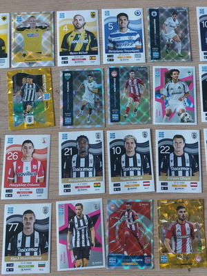 Стикери Super League 2024-25 нови, комплект от 24