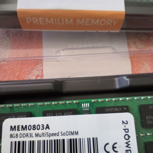 SODIMM DDR 3L 8GB new and two DDR 3L 4GB used modules