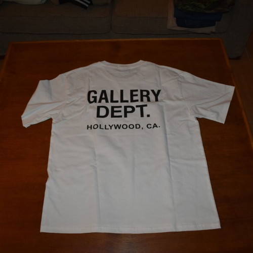 Gallery Dept T-shirt like new, size L, white