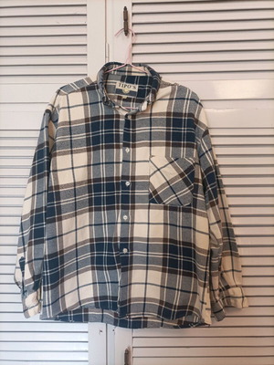 Abysse men's shirt L used, black and gray