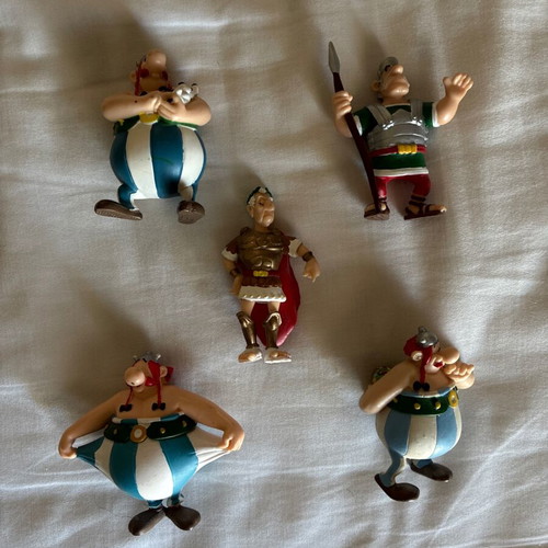 Asterix Plastoy figures set used